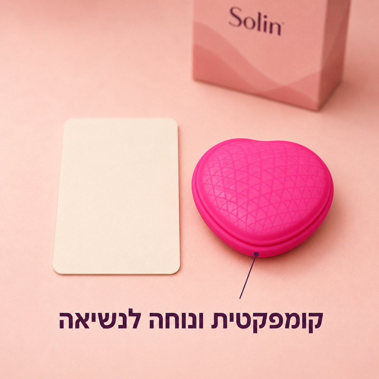 דיסקית Solin קומפקטית ונוחה לנשיאה